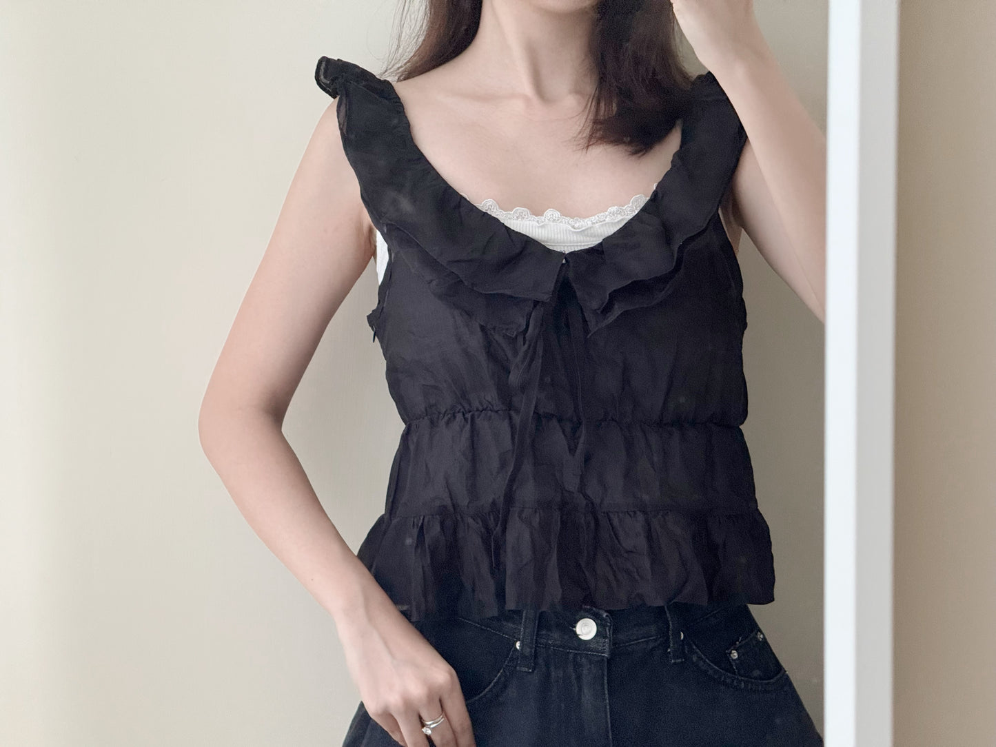 Ruffle絲滑小背心