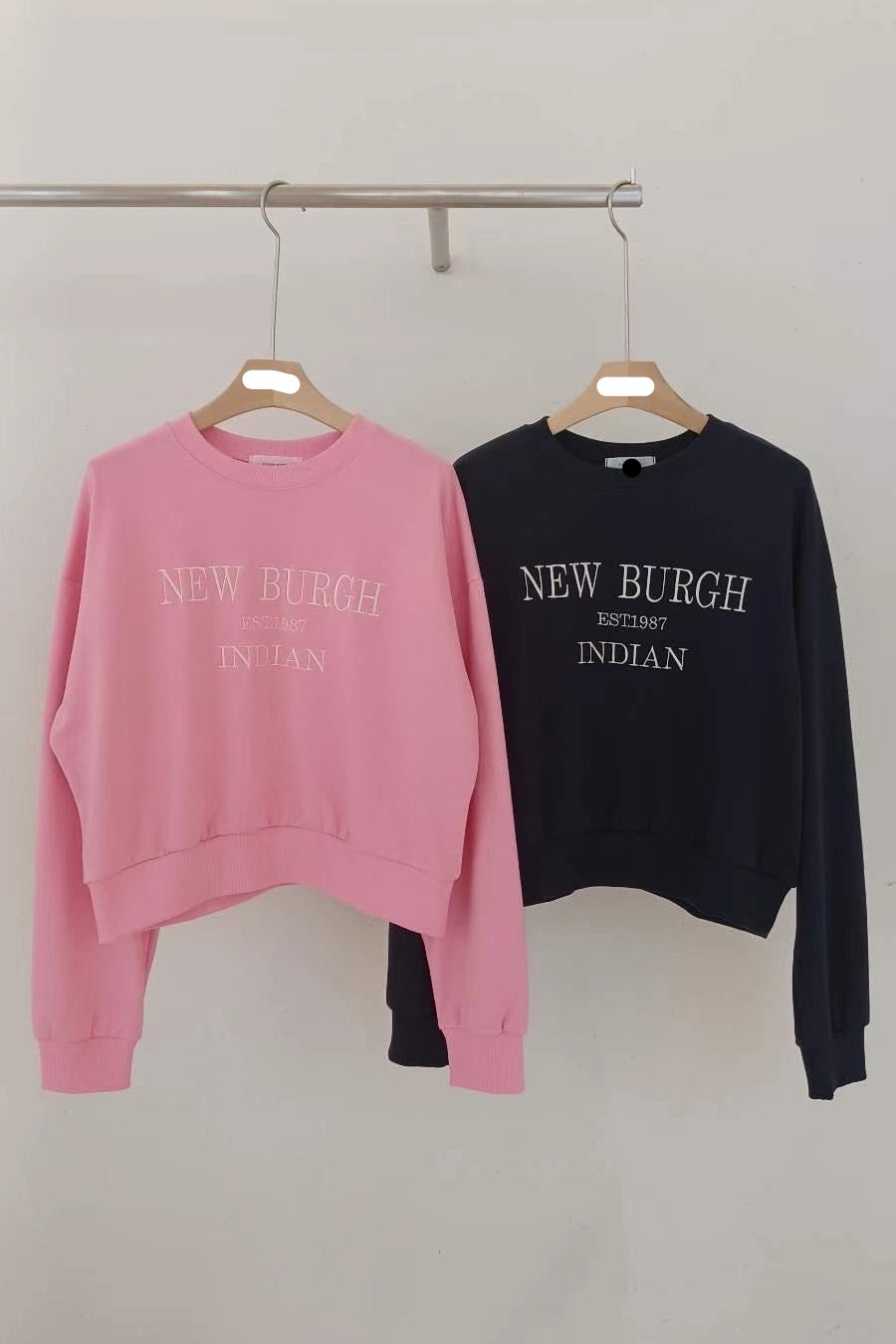 刺繡字母薄sweatshirt